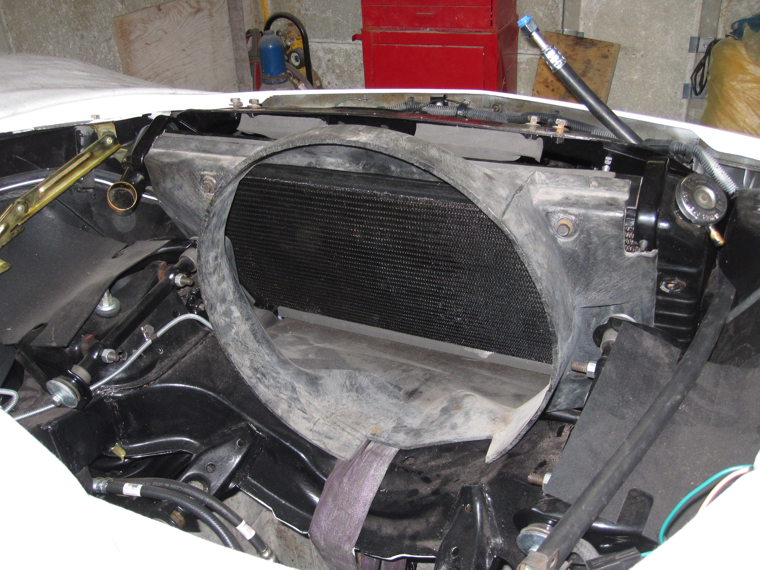 Kühler eingebaut 02